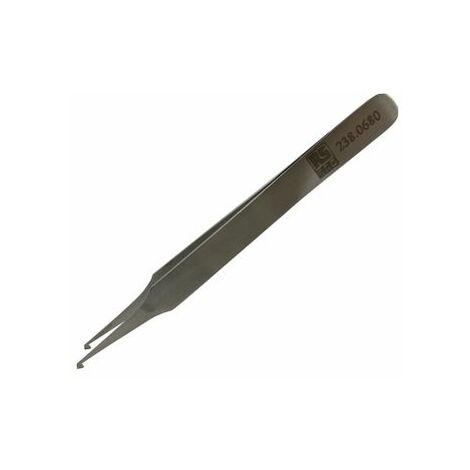 Brucelles de précision RS PRO 103SA pointe Angle en acier austénitique à faible de teneur en carbone, L. 120 mm ( Prix pour 1 )