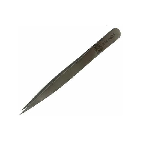 Brucelles de précision RS PRO 231SA en acier austénitique à faible de teneur en carbone, L. 120 mm ( Prix pour 1 )