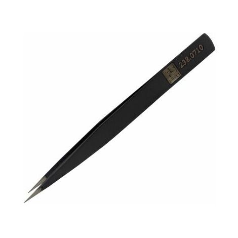 Brucelles de précision RS PRO AAESD ESD pointe fine en acier austénitique à faible de teneur en carbone, L. 130 mm ( Prix pour 1 )