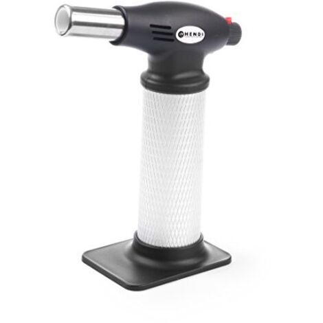 Bruciatore a gas Hendi per crème brûlée - Accensione automatica, base rimovibile