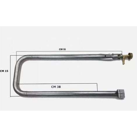 Serie 700 900 Forni Bruciatore Pilota Baron 3 Fiamme - A Gas In Acciaio Ricambio Forno