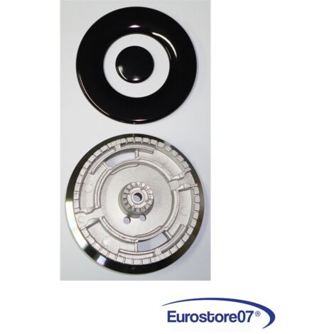 BRUCIATORE + SPARTIFIAMMA DOPPIA CORONA CUCINA WHIRLPOOL - URANIA cod BS 6201