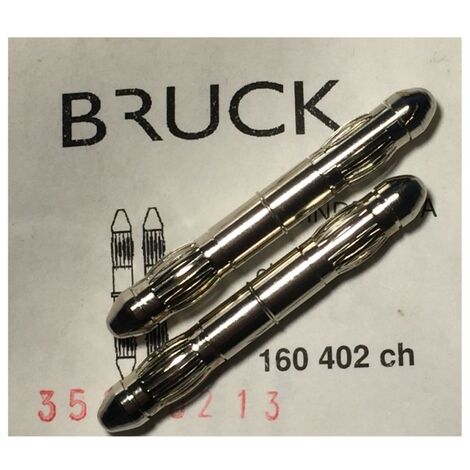 Bruck 160402 Connecteur (x2) de rail - Chrome