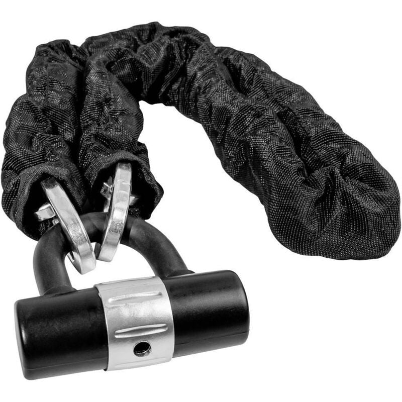 Brüder Mannesmann - Chaîne antivol noir fermeture à clé