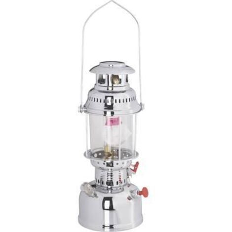 Bruder-Mannesmann Lámpara de petróleo cromada 42 cm 400 W