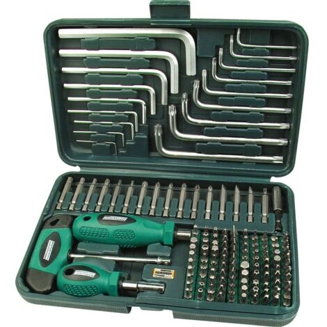 bruder-mannesmann M29805 Set de 139 pièces en acier