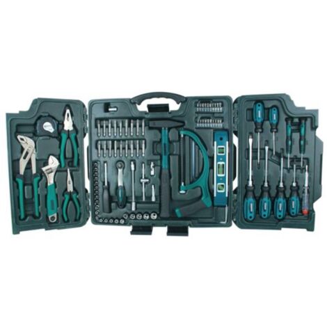 Brüder Mannesmann 29085 Set di attrezzi blu 89 pezzi