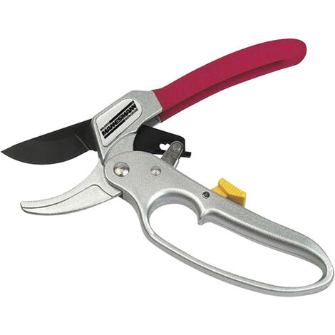 Brüder Mannesmann 63210 Gartenschere Ratsche, Amboss S86197