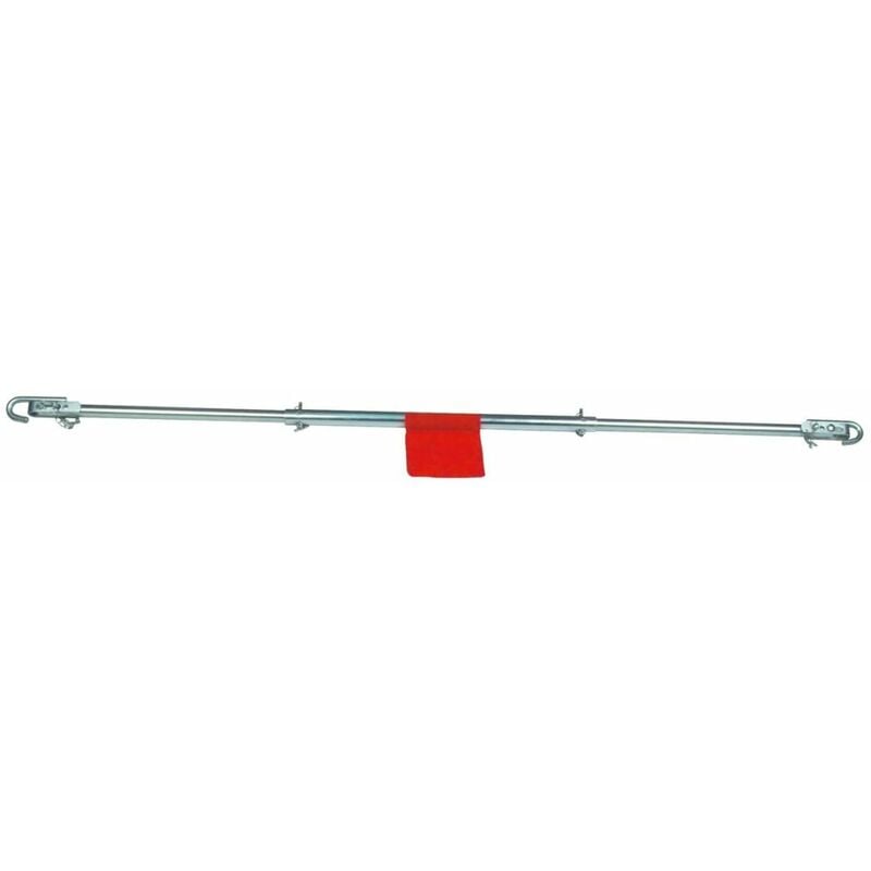 

Brüder Mannesmann Barra de remolque de vehículos plateada 1800kg 00110