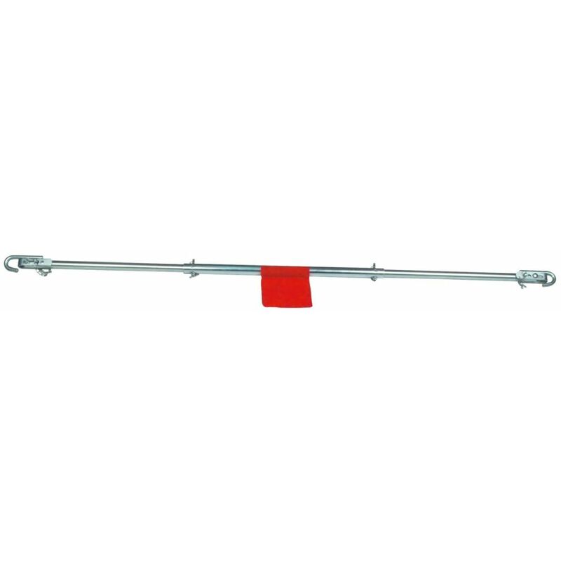 

Brüder Mannesmann Barra de remolque de vehículos plateada 1800kg 00110