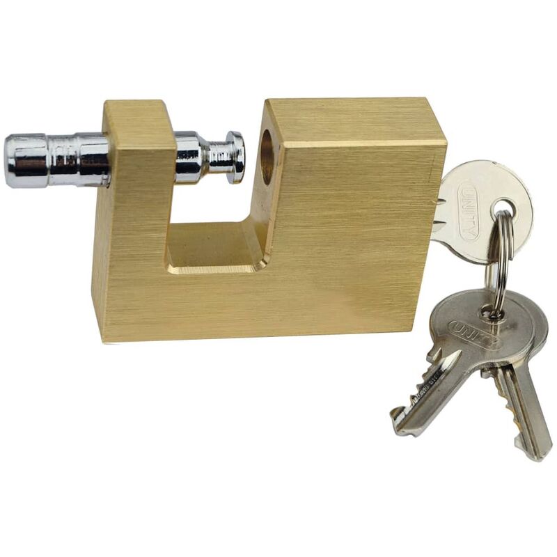 

Brüder Mannesmann Candado de latón 80 mm - Oro