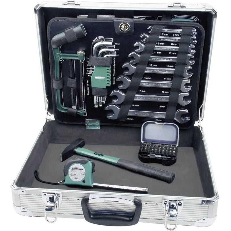 Mallette à outils équipée Brüder Mannesmann M29075 pour les bricoleurs 108 pièces