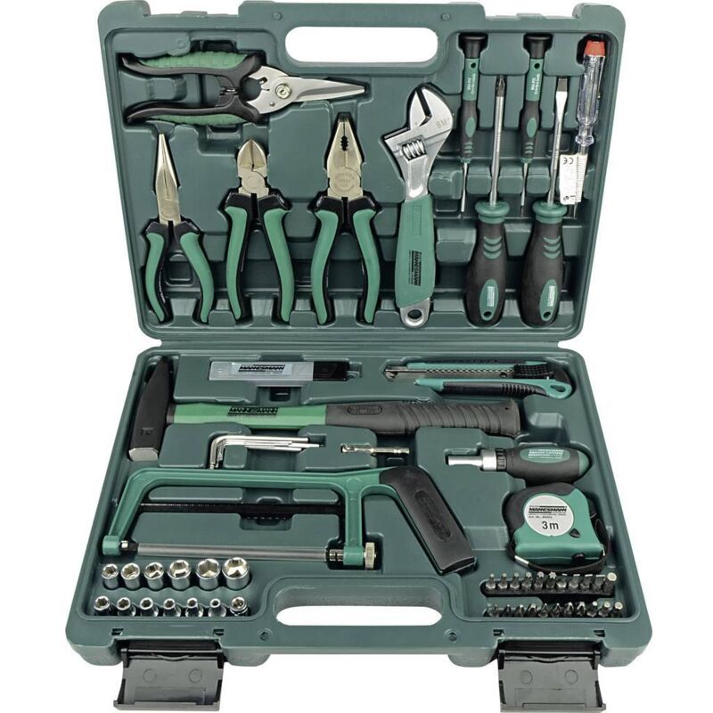 M29074 Jeu d'outils pour les bricoleurs en valise - Brüder Mannesmann