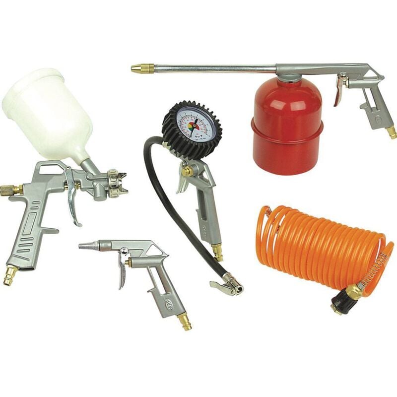 Brüder Mannesmann - Set d'outils pneumatiques m 1527 12 bar 1 set