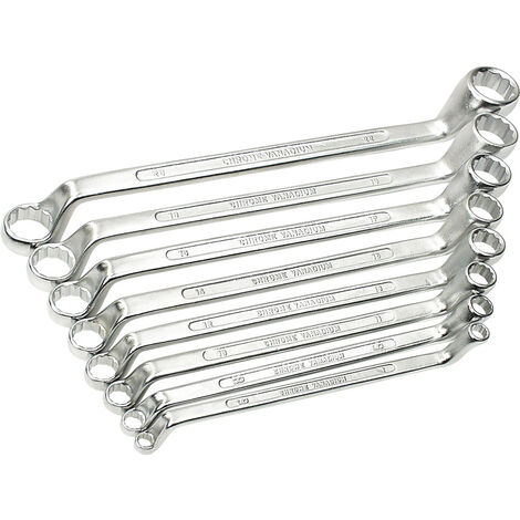 Brüder Mannesmann M 140-08 DIN Doppel-Ringschlüssel-Satz 8teilig 6 - 22 mm DIN 838
