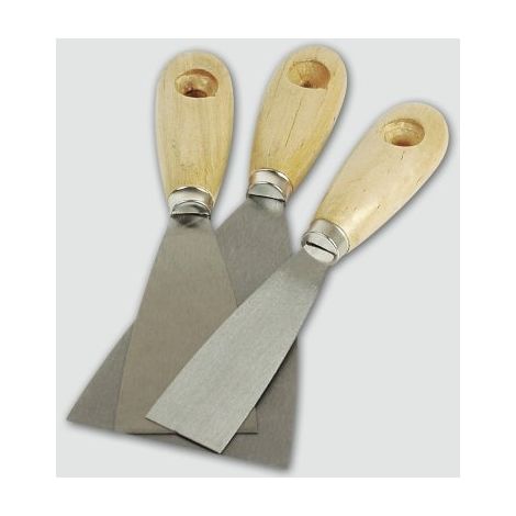 BRÜDER MANNESMANN M 61103 COUTEAU-SPATULE, JEU DE 3 PIÈCES