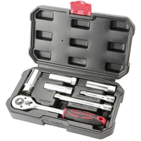 Brüder Mannesmann M00174 Brüder Mannesmann Zündkerzenmontage-Satz, 3/8" Zoll, 7-teilig  M00174