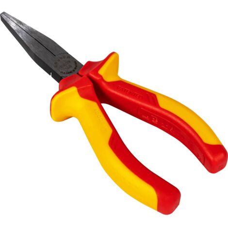 Brüder Mannesmann M10609 VDE Pinza a becchi lunghi Acciaio al cromo vanadio 160 mm