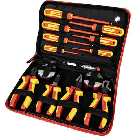 Brüder Mannesmann  M11214 Werkzeugset VDE  14teilig