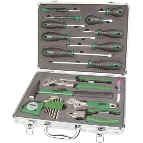 Brüder Mannesmann M29024 Jeu d'outils pour les bricoleurs en valise 24 pièces C59929