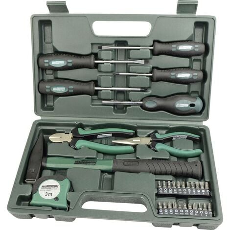 Brüder Mannesmann M29031 Kit utensili Tuttofare in valigia 31 parti