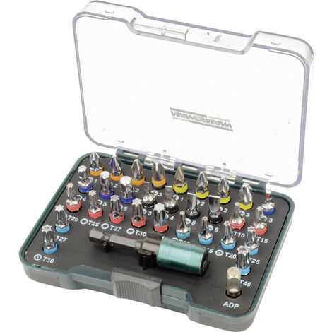 Brüder Mannesmann  M29710 Bit-Set 32teilig