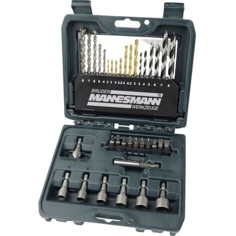 Brüder Mannesmann M54336 Mannesmann 36 pièces Foret universel