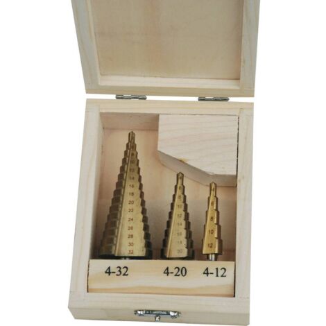Brüder Mannesmann M54603 Jeu de forets étagés 3 pièces 1 pc(s) Q266092
