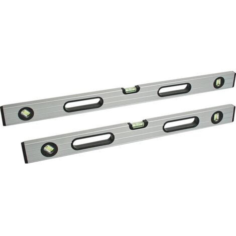 Brüder Mannesmann M80860 Livella a bolla in metallo leggero 600 mm