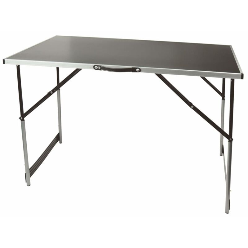 

Brüder Mannesmann Mesa plegable 100x60x94 cm 70111 - Gris