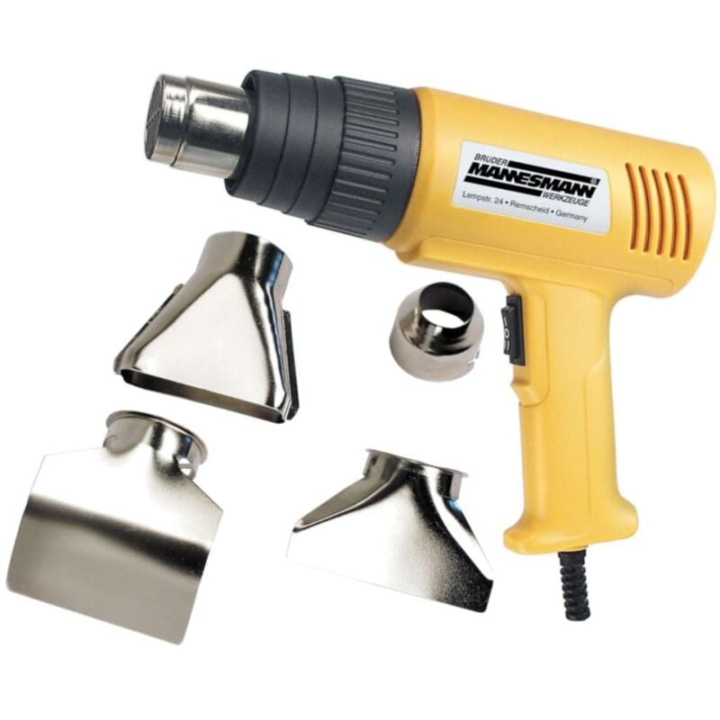 

Brüder Mannesmann Pistola de aire caliente 2000 W 49500 - Amarillo