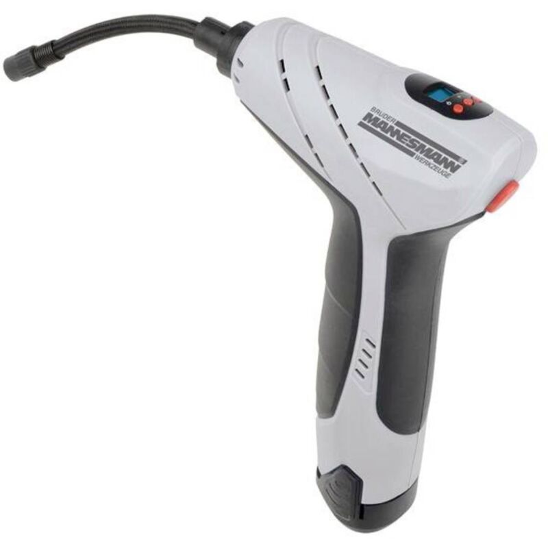 Brüder Mannesmann - M17200 Pompe volumétrique 8 bar avec lampe de travail, rechargeable avec 12 et 230 v