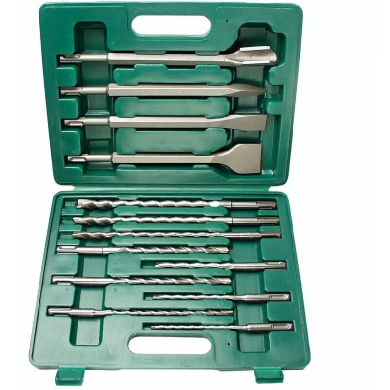 

Brüder Mannesmann Set brocas de taladro y cincel SDS-Plus 12588 13 uds