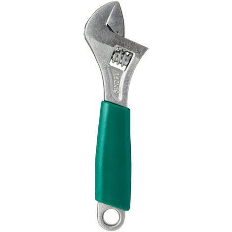 Brüder Mannesmann Werkzeuge, M19870, Mannesmann Chiave regolabile da 6 "con impugnatura in PVC