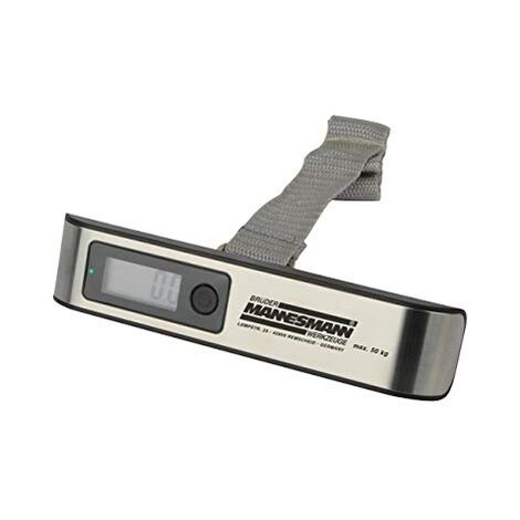 BRÜDER MANNESMANN WERKZEUGE M81900 PÈSE-BAGAGES NUMÉRIQUE