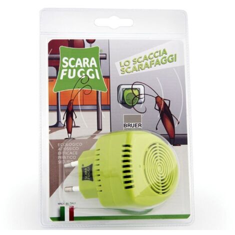 BRUER SCACCIA SCARAFAGGI DISSUASORE ELETTRICO SCARAFUGGI CONTRO INSETTI BLATTE