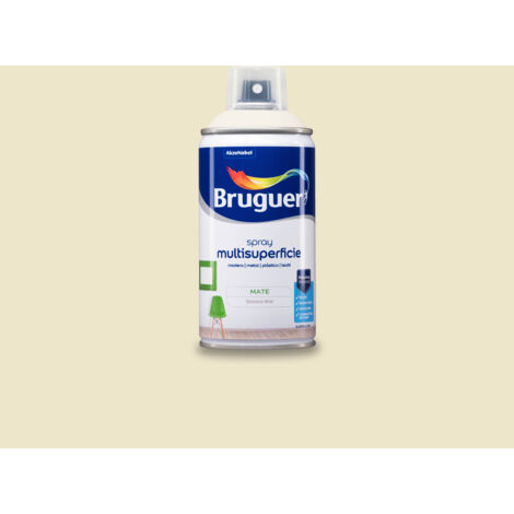 Bruguer Acrylic Multisuperficie Esmalte al agua en Spray Mate Blanco Lino 300 ml