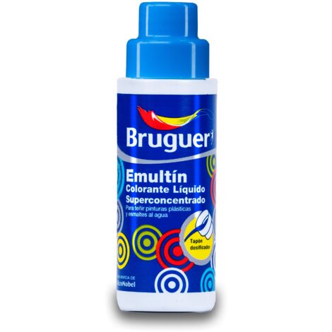 Bruguer Emultín Colorante Líquido Superconcentrado para pinturas y esmaltes Azul Firmamento 100 ml