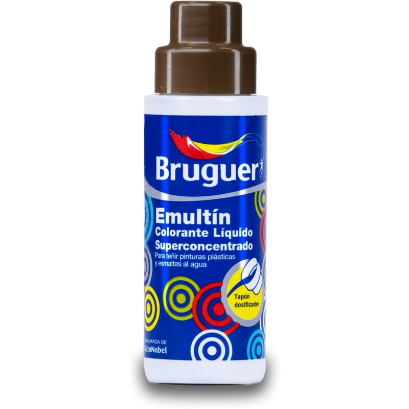 Bruguer Emultín Colorante Líquido Superconcentrado para pinturas y esmaltes Pardo 250 ml