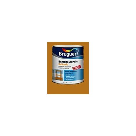 Bruguer Esmalte acrílico satinado Gamuza 750 Ml