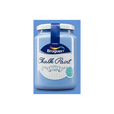 Bruguer Pintura a la tiza Chalk Paint Azul Mediterráneo 400 Ml