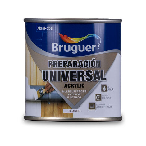 Bruguer Preparación Universal Acrylic Blanco 250 ml