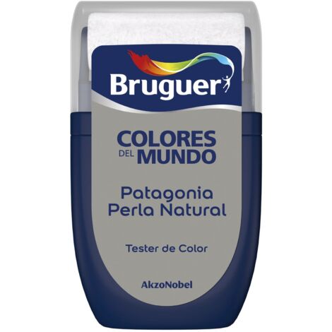 Bruguer Tester Colores del Mundo Pintura para paredes monocapa Patagonia Perla Natural 30 ml