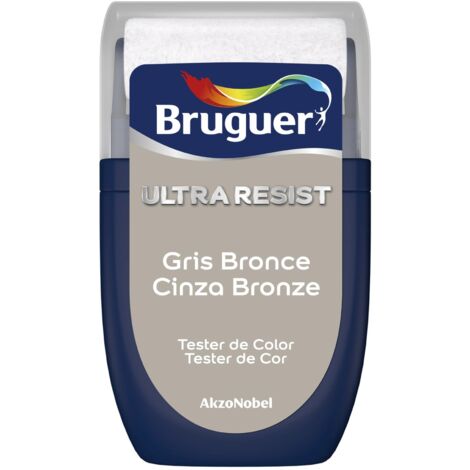 Bruguer Tester ULTRA RESIST Pintura para paredes ultra lavable Gris Bronce 30 ml