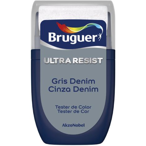 Bruguer Tester ULTRA RESIST Pintura para paredes ultra lavable Gris Denim 30 ml