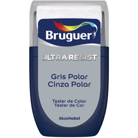 Bruguer Tester ULTRA RESIST Pintura para paredes ultra lavable Gris Polar 30 ml