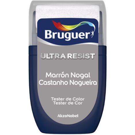 Bruguer Tester ULTRA RESIST Pintura para paredes ultra lavable Marrón Nogal 30 ml