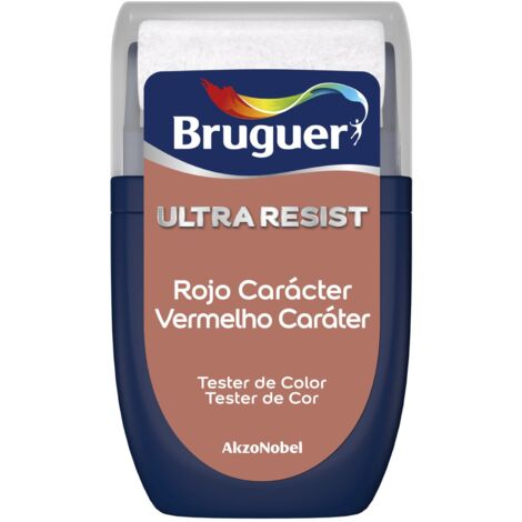 Bruguer Tester ULTRA RESIST Pintura para paredes ultra lavable Rojo Carácter 30 ml