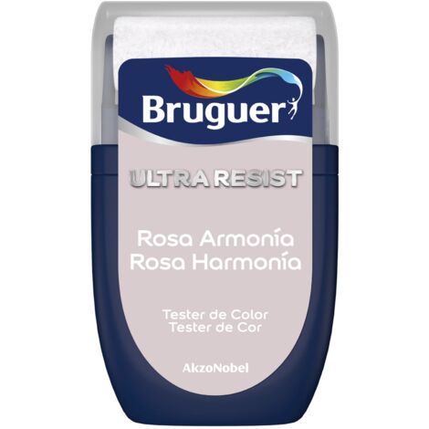 Bruguer Tester ULTRA RESIST Pintura para paredes ultra lavable Rosa Armonía 30 ml