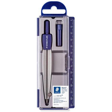 Brújula escolar con estuche de mina, Staedtler